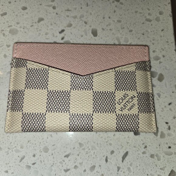 Louis Vuitton Damier Azur card holder